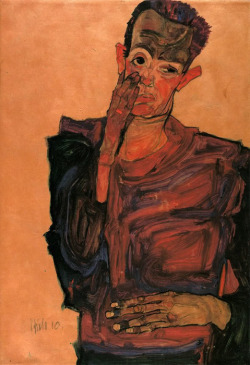 saucyupstart:  Egon Schiele (1910) 