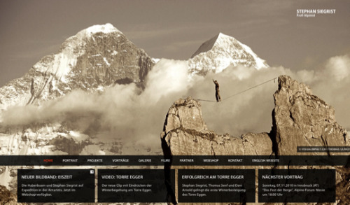 30 Examples of Big Backgrounds in Web Design