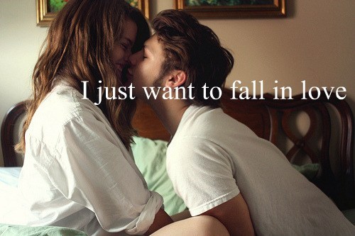 twelveovertwo:  chocolatekingdom:  Actually, I want you to fall in love with me.   Except the total opposite of this. I want people to stop obsessing over love and relationships and instead decide to be with someone because of who they are, not what a