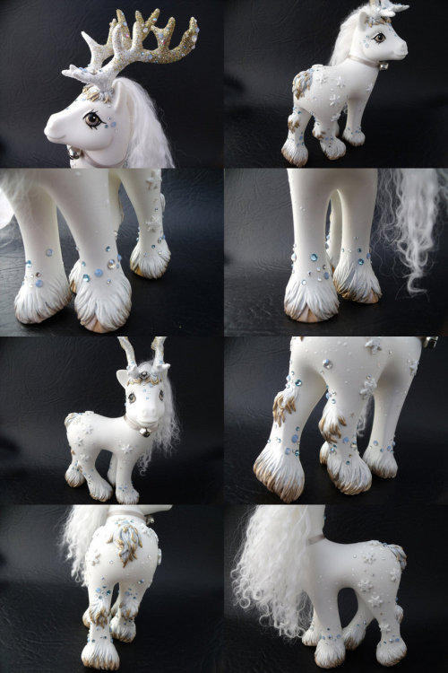 my-little-modified-pony: Snow the Reindeer by lovelauraland GAH.