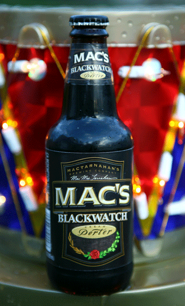 I spoke too soon. There’s actually a black-watch beer.