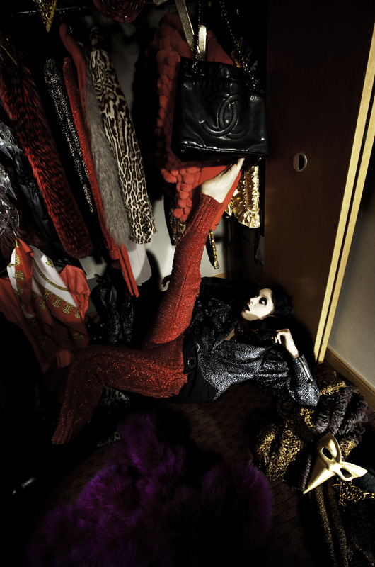 manglemymind:  chitoyoshida:  I shot a story with Johnny Weir for Vogue Japan. You