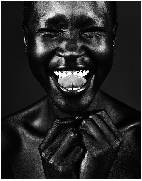 brownscript:  Alek Wek….i think she deserved a shout out in “Christian Dior Denim