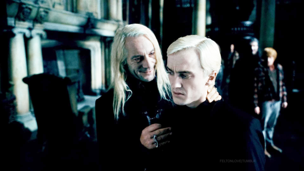 -feltonlove:  Lucius &amp; Draco 