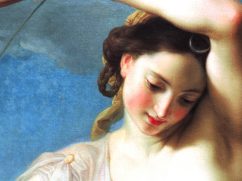 Diana and Cupid (detail), Pompeo Batoni 1761