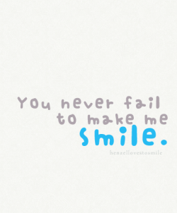 lovequotesrus:  Photo Courtesy: henzellovestosmile 