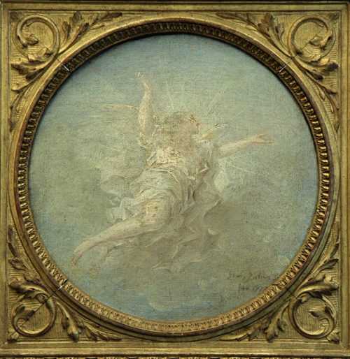 petitpoulailler:amare-habeo: Simon Julien (Toulon, 1735-Paris, 1798), Study of angel