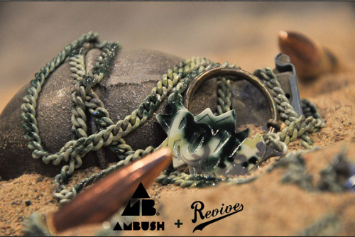 zockon:AMBUSH® DESIGN + REVIVE – “CAMO POW! SERIES” – ONLY AVAILABLE AT REVIVEIn collaboration with 