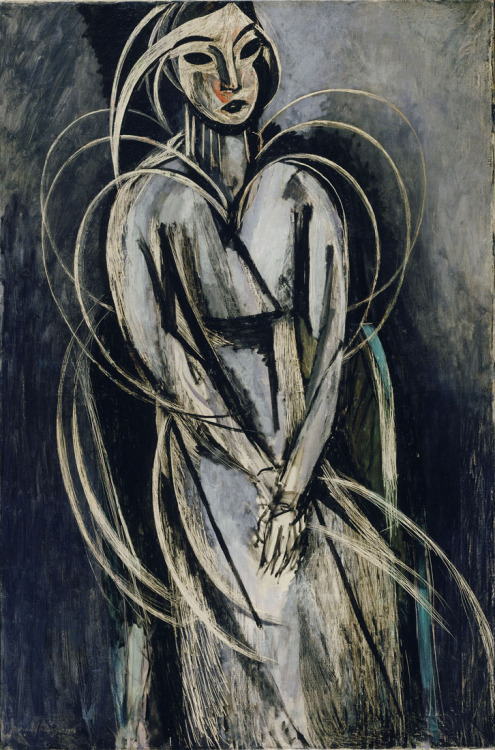 theformofbeauty:  Portrait d’Yvonne Landsberg (1914) - Henri Matisse