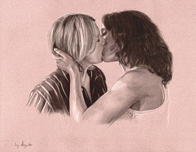 kiss sketch. porn pictures