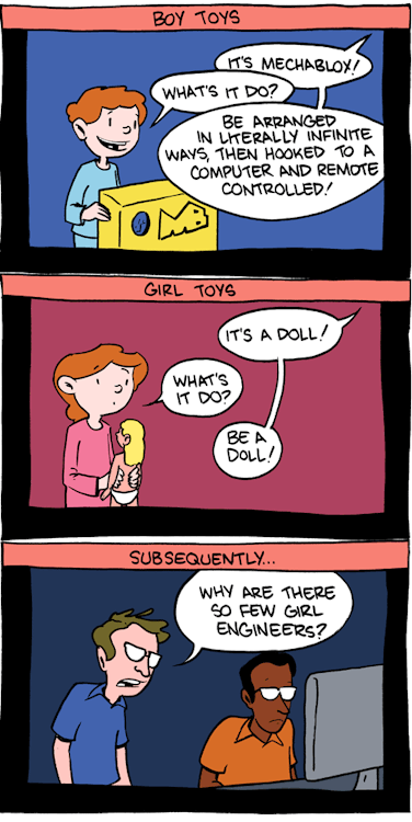 logic-and-art:  geekingsexuality:   moniquill:   nethilia:   rainbowfairyprincess:   dangertits:   rainbowfairyprincess:   I am incredibly grateful to my parents for giving me both kinds of toys. I preferred the dolls, but at least I know that was my