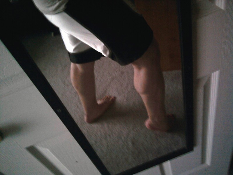 innerbear:  oh these are my calfs, incase you were wondering.   Want. To lick. Those