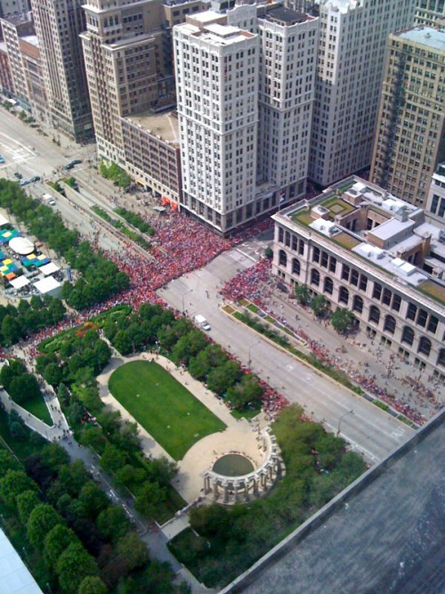 Blackhawks parade
