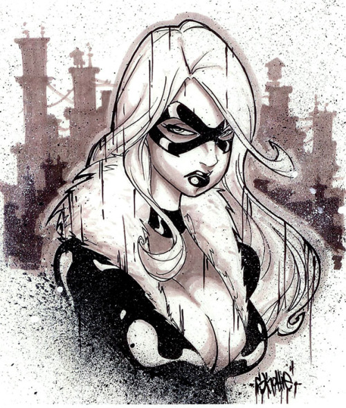 ohmygil:  Black Cat by Skottie Young 