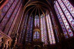  Interior of the Sainte-Chapelle Cathedral