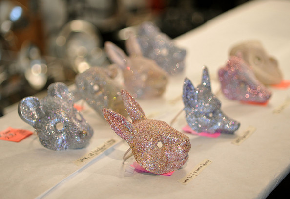Feathery Erin Fetherston&rsquo;s masks. I am absolutely going into raptures over