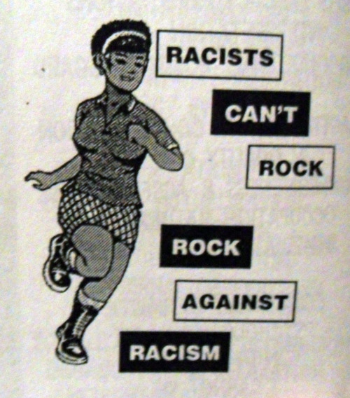 antifascistaction: racists can’t rock