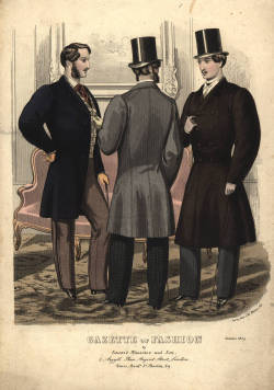 stellar-raven:  Men’s Fashion, 1859 [University