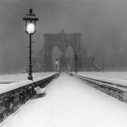 artemisdreaming:  Brooklyn Bridge, NYC, 1995  Michael Magill 