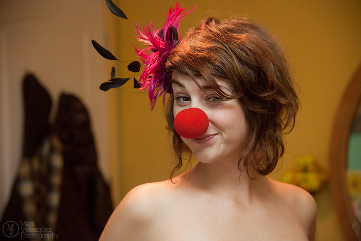 I am not sure why, but it&rsquo;s still always a party once the clown nose comes