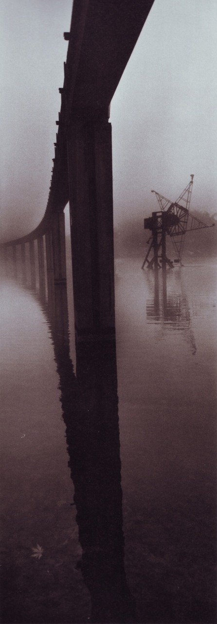 blackv:  Turin, lake in front of the Palazzo del Lavoro by Josef Koudelka “Josef