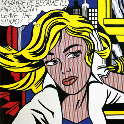 jocelynbernard:  Roy Lichtenstein, 1965. M-Maybe (by Paul Malon) 