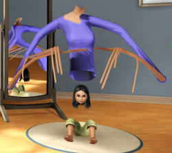 jamespotter-:  Oh my god what the FUCKfdkslafd This is officially the most terrifying thing to happen to me on The Sims. 