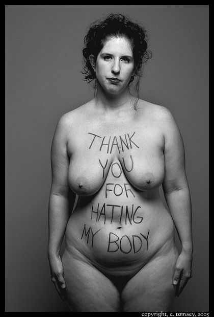 “Thank You for Hating my Body.” adult photos