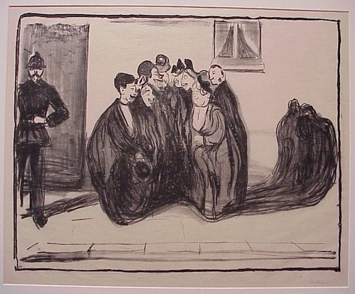 Thanking the Group Edvard Munch (Norwegian, 1863-1944) 1899
MOMA