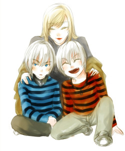 Sparda family photo, post-papa disappearance/death/whatever.