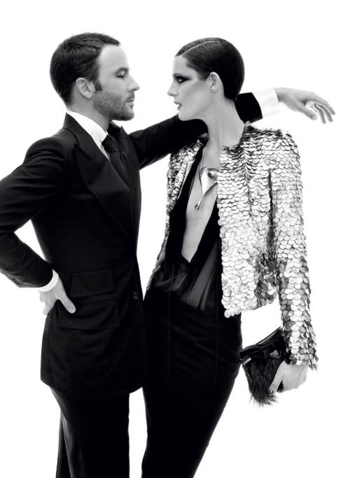 XXX black-and-white:  Tom Ford Brings Glamour photo