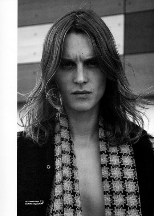 mypassionforbeauty:  Tomek Szczukiecki // by Iain McKell // stylist: Lotta Aspenberg