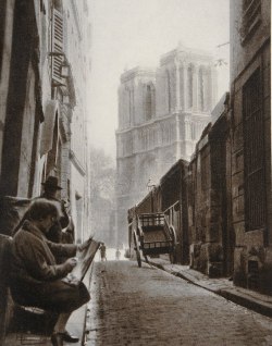 luzfosca:  Germaine Krull Painter in Rue St Julien-le-Pauvre, Paris 1928 via 