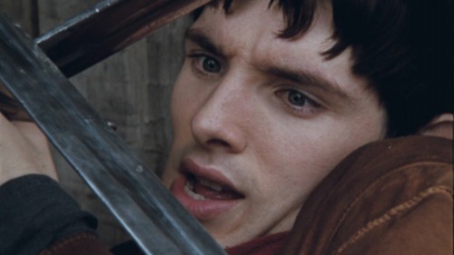 stupidfacesofmerlin:Merlin: Don’t think about phallic symbols. Don’t think about phallic