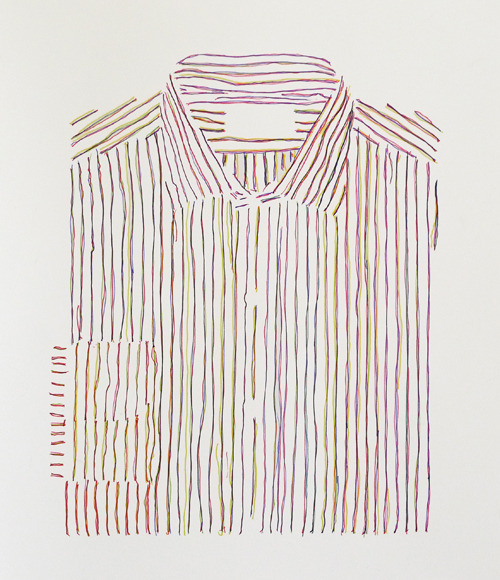 mrkiki:  Hans Peter SundquistUniform, ink on paper, 2010 