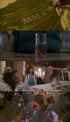 moviesinframes:  Matilda, 1996 (dir. Danny DeVito)By isntthatawesome [Note: this is a reframe; you can see the first one here] 