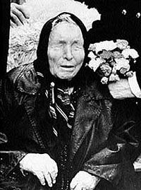 ianzabala:  7immizzle:  This is Vangelia Gushterova. Also known as Baba Vanga. She may seem like a normal old lady, but she’s not. She’s a prophet from Bulgaria who accurately predicted 9/11.But she wasn’t alive to see 9/11 happen. She was born