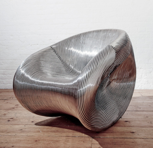 deestijl:yellowtrace:Solid Rocker (2010) by Ron Arad.