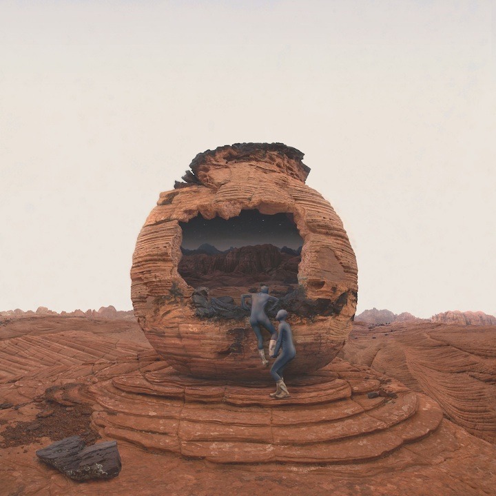 Mars: Adrift on the Hourglass Sea, an amazing photography series P.S. I wonder if