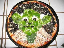 Yoda pizza. Delicious it is.