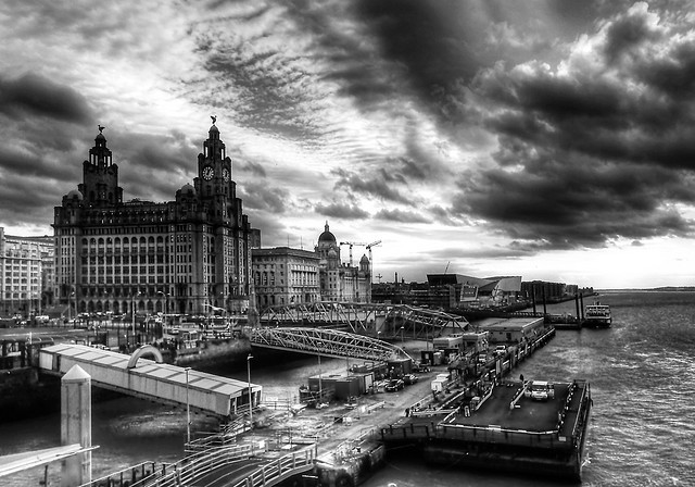 theworldwelivein:  Pier Head, Liverpool, England, Great Britain© Allan Stodd 