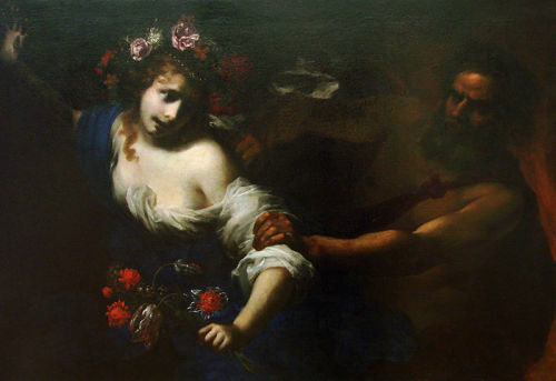 poisonwasthecure:The Rape of Proserpine Simone Pignoni  ca. 1650
