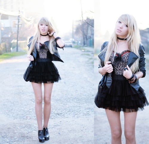 allaboutgirlsapparel:  [ pedalfar / “Get Crazy” by Keidy Kelen on LOOKBOOK.nu ] 