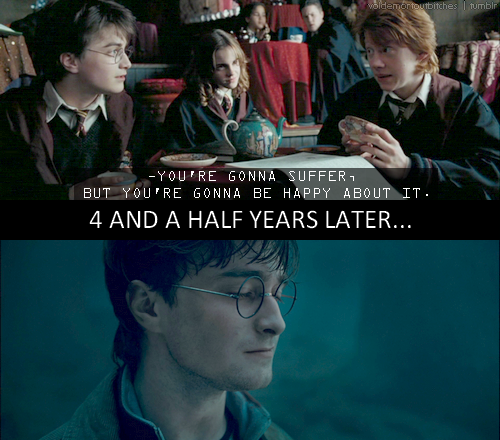 whatthefawkes:  voldemortoutbitches:  I cannot be the only one who noticed that Ron