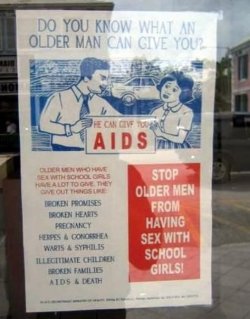 AIDS. Just one of the many things older men will give you