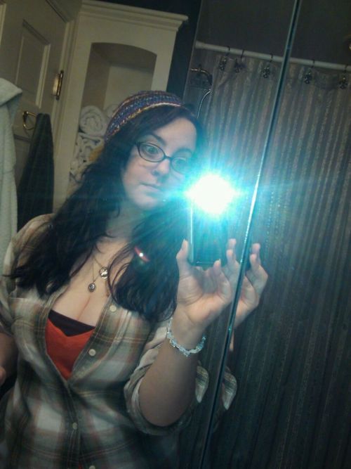 ameliaulation:  This is from Thanksgiving. I enjoy my new hat.  hope you dont mind me stealing this, but your boobs are awesome : )
