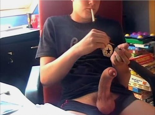 gay420:  joint + big cock = dayummmmmmmmmmmmmmmmmmmm  It’s that drop of cum at the end of a hard uncut cock that’s getting me all hot and bothered.