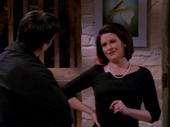  Karen: (to Jack) Oh, honey. No one in the world would believe you’re straight.