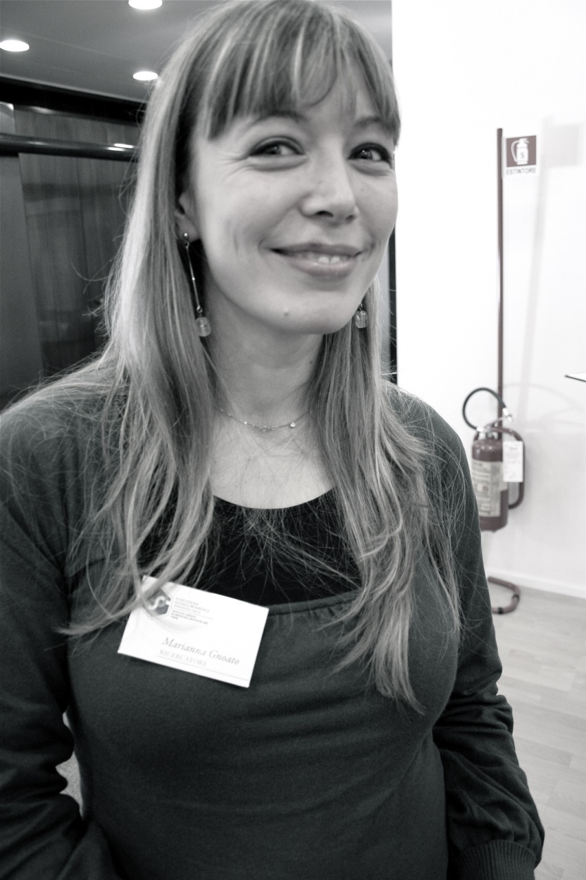 Marianna Gnoato, ricercatrice Istituto Veneto di Medicina Molecolare. 