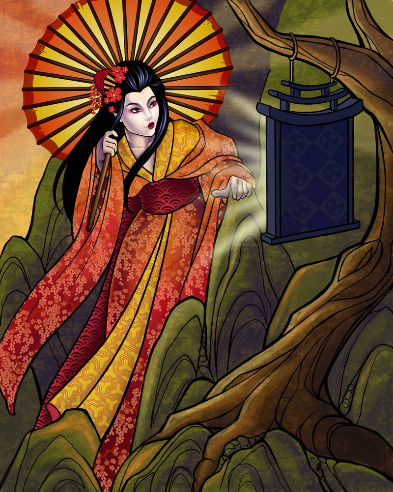 Amaterasu : japanese goddess of the sun